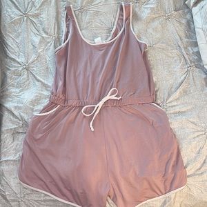 Pink Romper with Pockets!!!